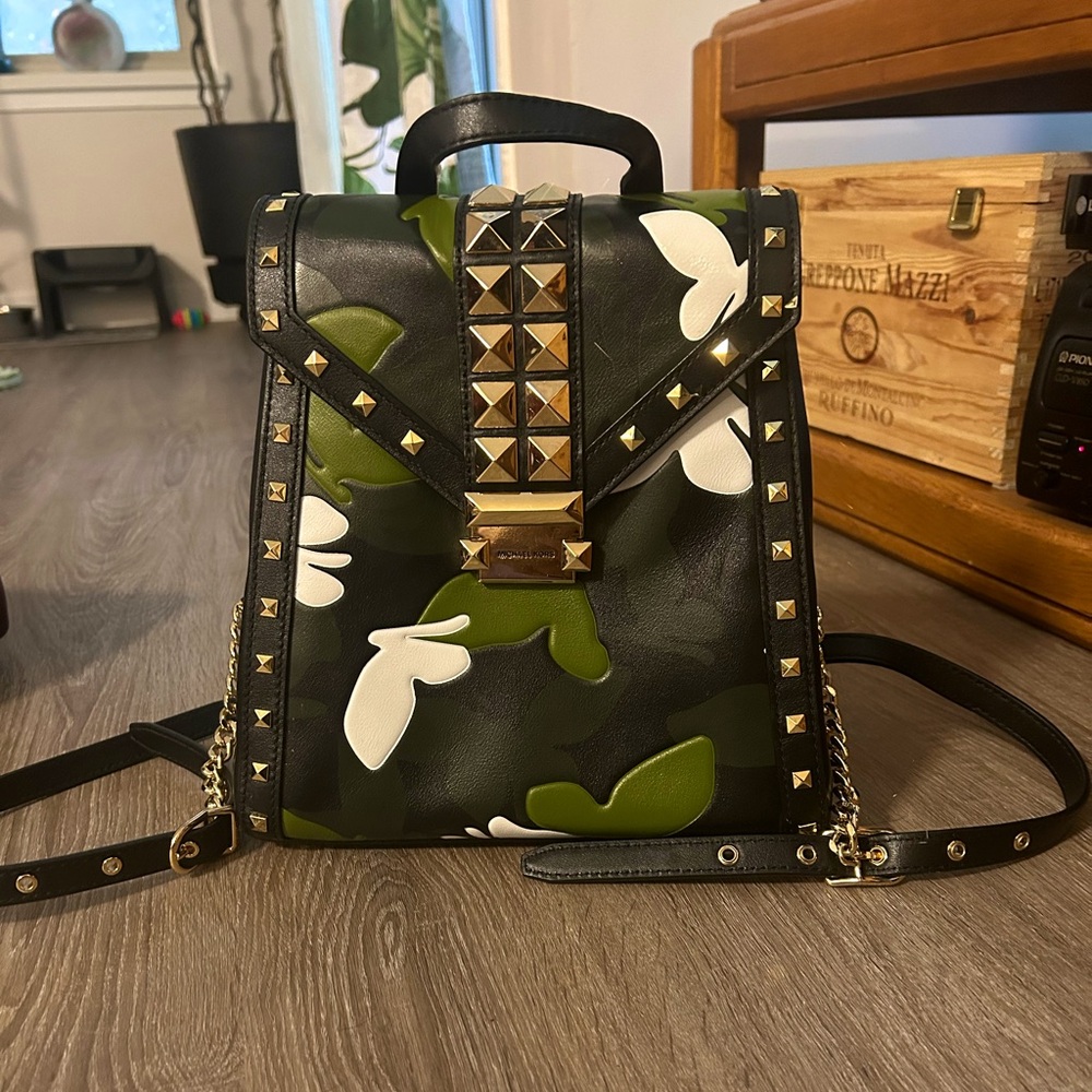 Michael Kors Whitney Camo Butterfly Backpack
